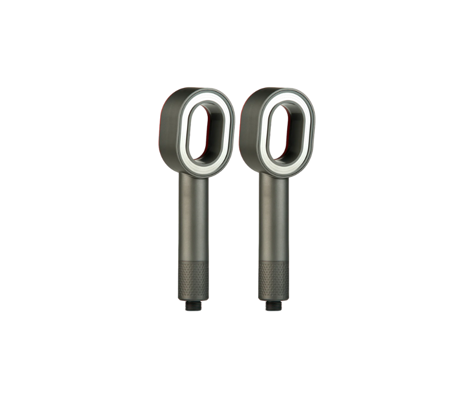 2 kpl Flow Suihkupäätä (sis. 2 suodatinta)